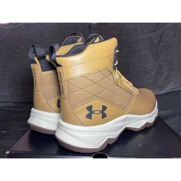 Under Armour UA Stellar G26" Mens Tactical Brown Hiking Boots Size 13 - Picture 5 of 7